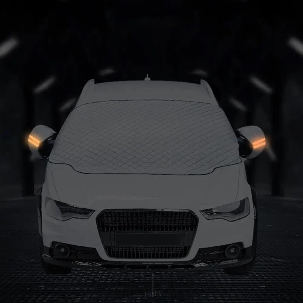 Housse de Protection pour Pare-Brise Couverture Pare-Brise Voiture SUV Couverture Pare-Brise d'hiver Universelle Couverture Complète Neige pour SUV Voiture Van Camion MPV Protection Pare Brise Hiver