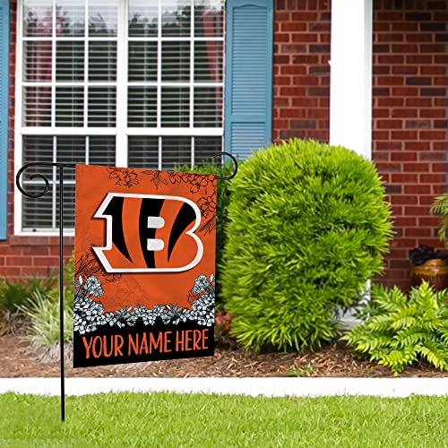 Image of Rico Industries NFL Standard /Primary Personalized 13 inch x 18 inch Double Sided Garden Flag