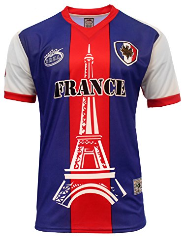France Arza Design Jersey Home and Away (Large, Blue)