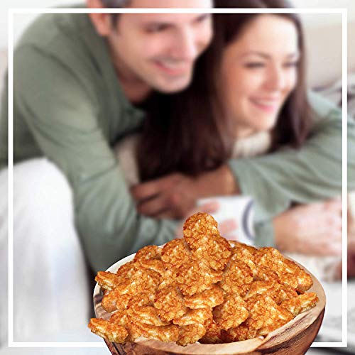 Image of Shoyu Age Fried Arare Rice Crackers 6 Ounce - Perfect on the go snack. Add to popcorn or trail mix. Packed fresh in Hawaii. Sweet and salty flavor profile