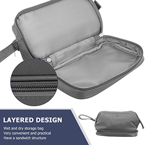 Lurrose Sacos de Maquiagem Organizador Cosméticos Saco de Viagem Portátil Sacos de Higiene para As M