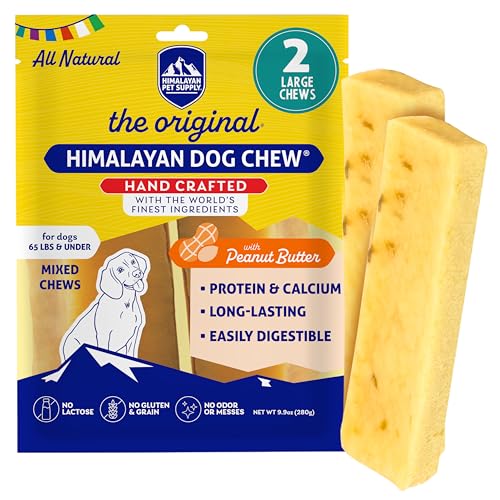 Himalayan Dog Chew Peanut Butter Yak Cheese...