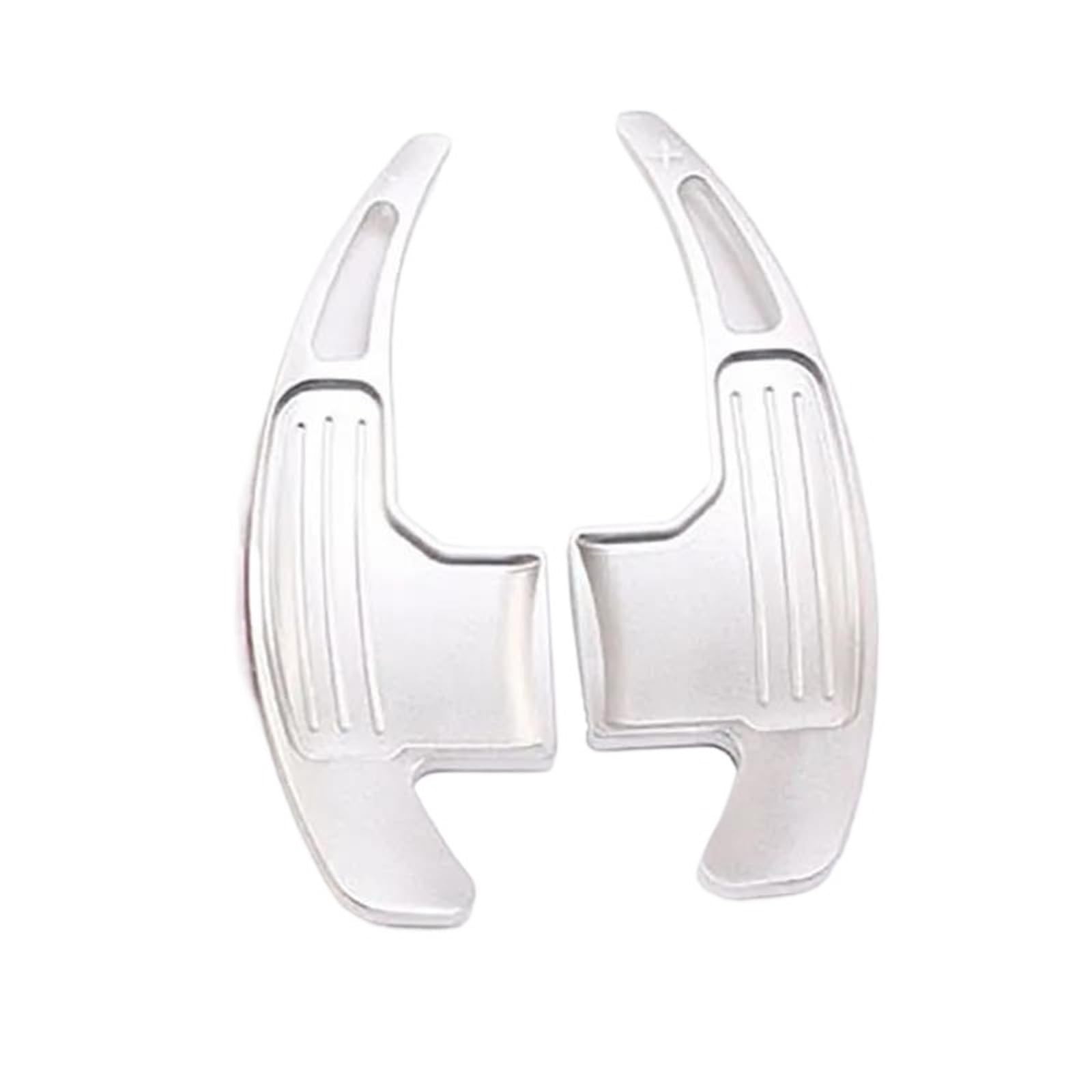 Bvfsxhs Silver Car Steering Wheel Shift Paddles Extension For Ford For Mustang 2015-2019 Steering Wheel Shift Paddle Shifter Extension(Silver)