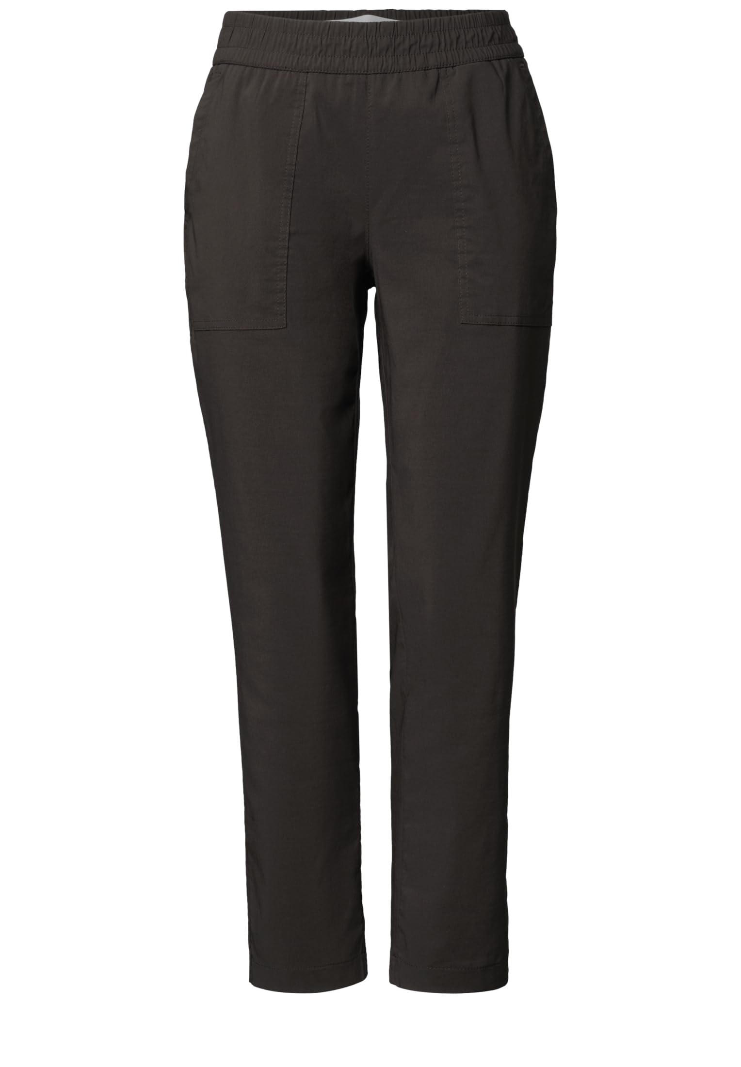 Street One Damen Slim Leg Chino mit Elastikbund 3817598