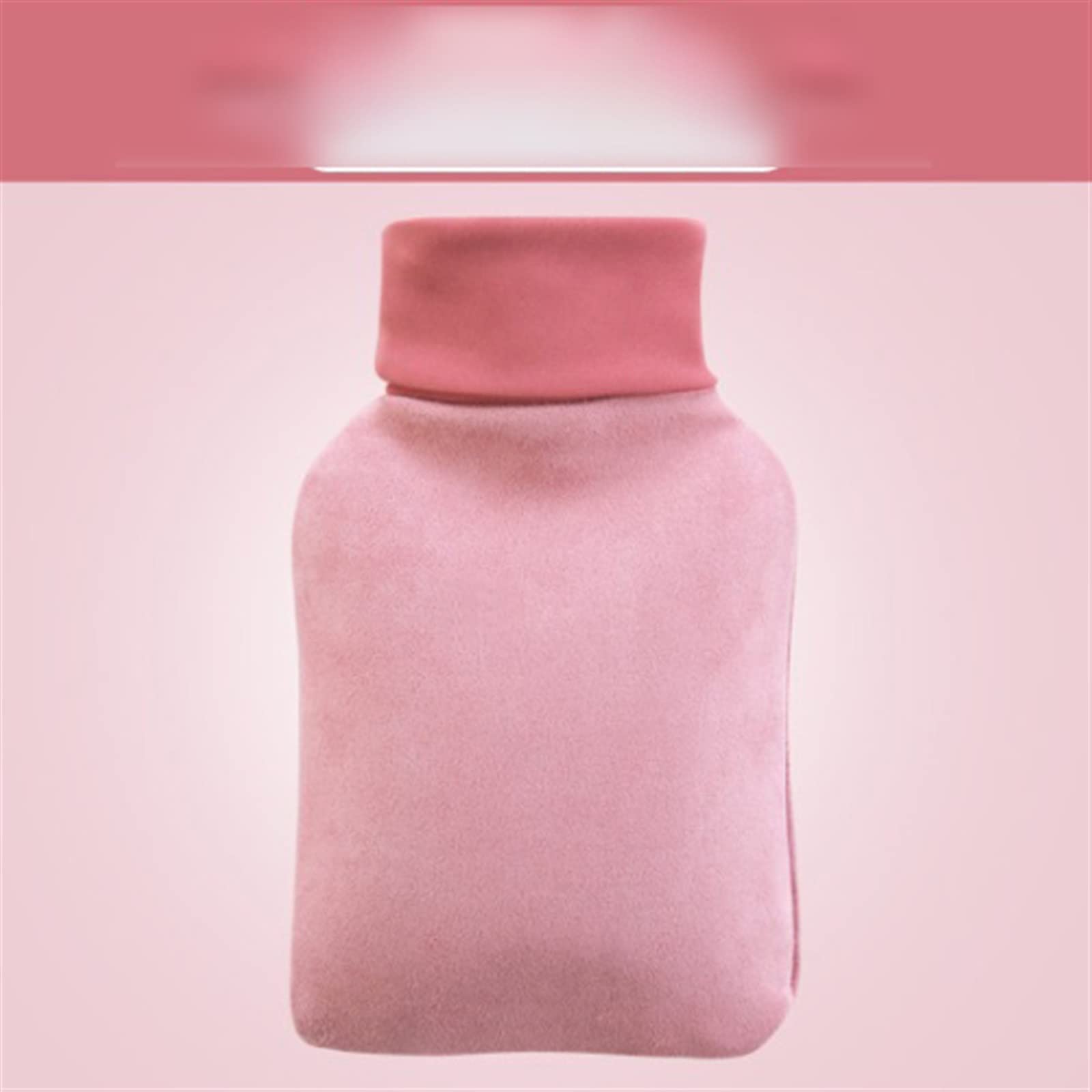 Napełnianie termoforów Torba na gorącą wodę Ciepły podgrzewacz do rąk ze skarbem wody,Worek na gorącą wodę(Pink)