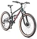 Bikestar Mountainbike für Kinder Aluminium Fully 24 Zoll 21 Gang Shimano