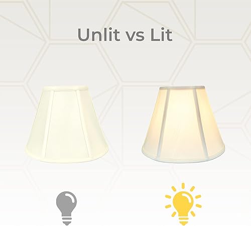 Miniatura 3 de Royal Designs Inc Deep Empire - Pantalla de lámpara - cáscara de huevo - 8 x 14 x 11 pulgadas