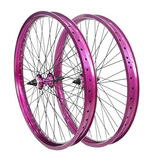 Image of 20 inch /26 inch x 1.85 inch Heavy Duty Bike Rim Wheel Set, 12 Gauge 48 Spokes Wheelset, Double Wall Aluminum Alloy Bicycle Wheels Rims (Front & Rear) Disc Brake