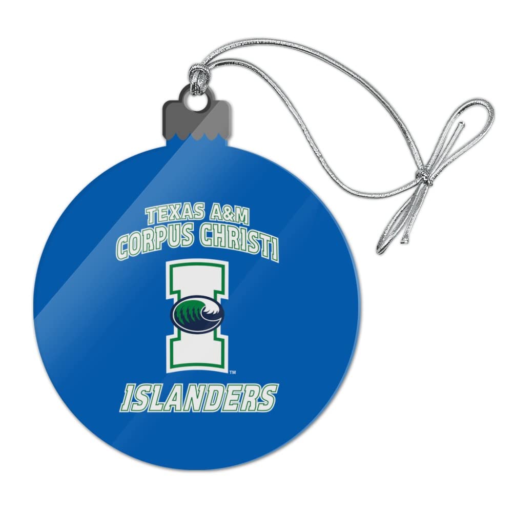 GRAPHICS & MORE Texas A&M -Corpus Christi Islanders Acrylic Christmas Tree Holiday Ornament