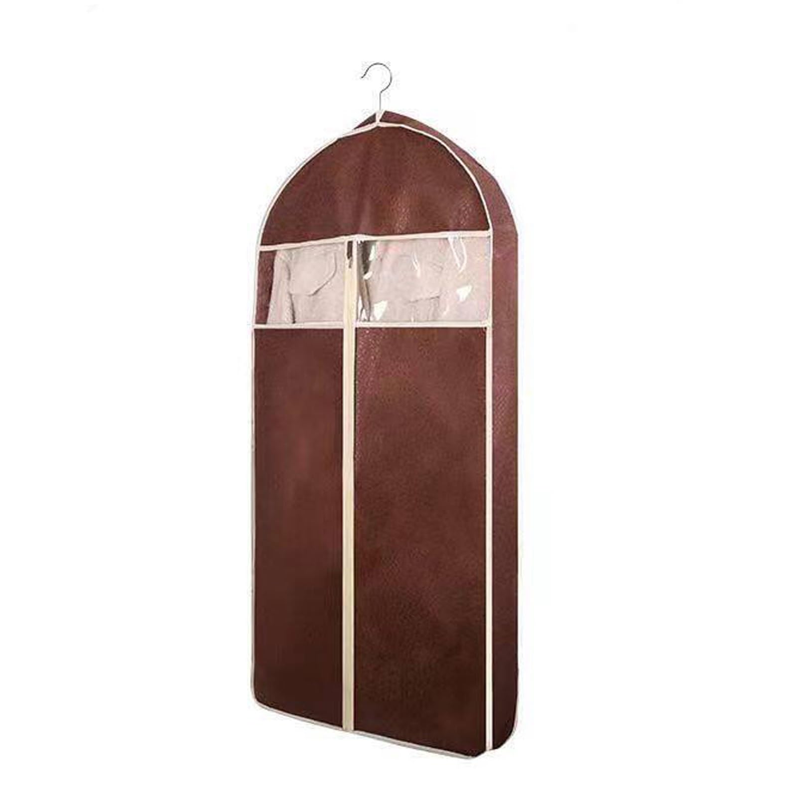 Clothes Cover for Hanging Non Woven Fabric Washable Garment Bags for Hanging Clothes for Closet Storage Jackets Dresses