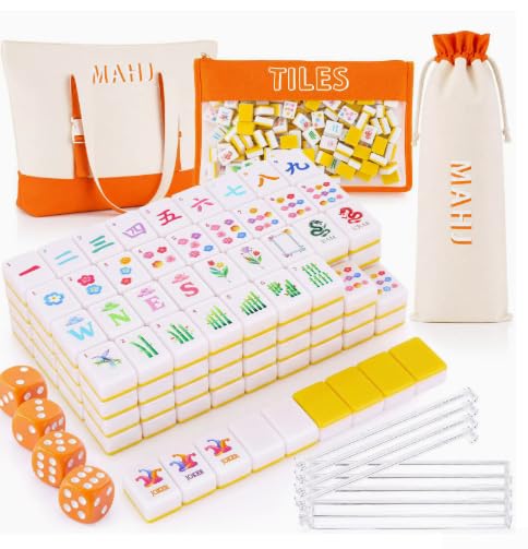 Juego de bolsas de letras impresas de 3 piezas con azulejos para juegos