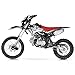 X-PRO 125cc Adult Gas Dirt Pitbike with Headlight, Black