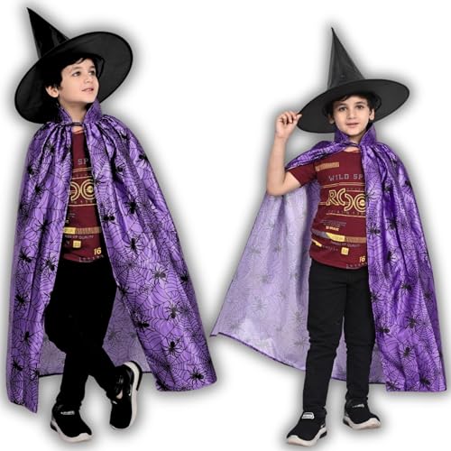 Image of Sarvda Halloween Dress | Costume and Accessories | For Girls and Boys | Haunted Horror Theme Party Vampire Witch Ghost Skeleton Draculla Pumpkin Scary Cosplay Dress
