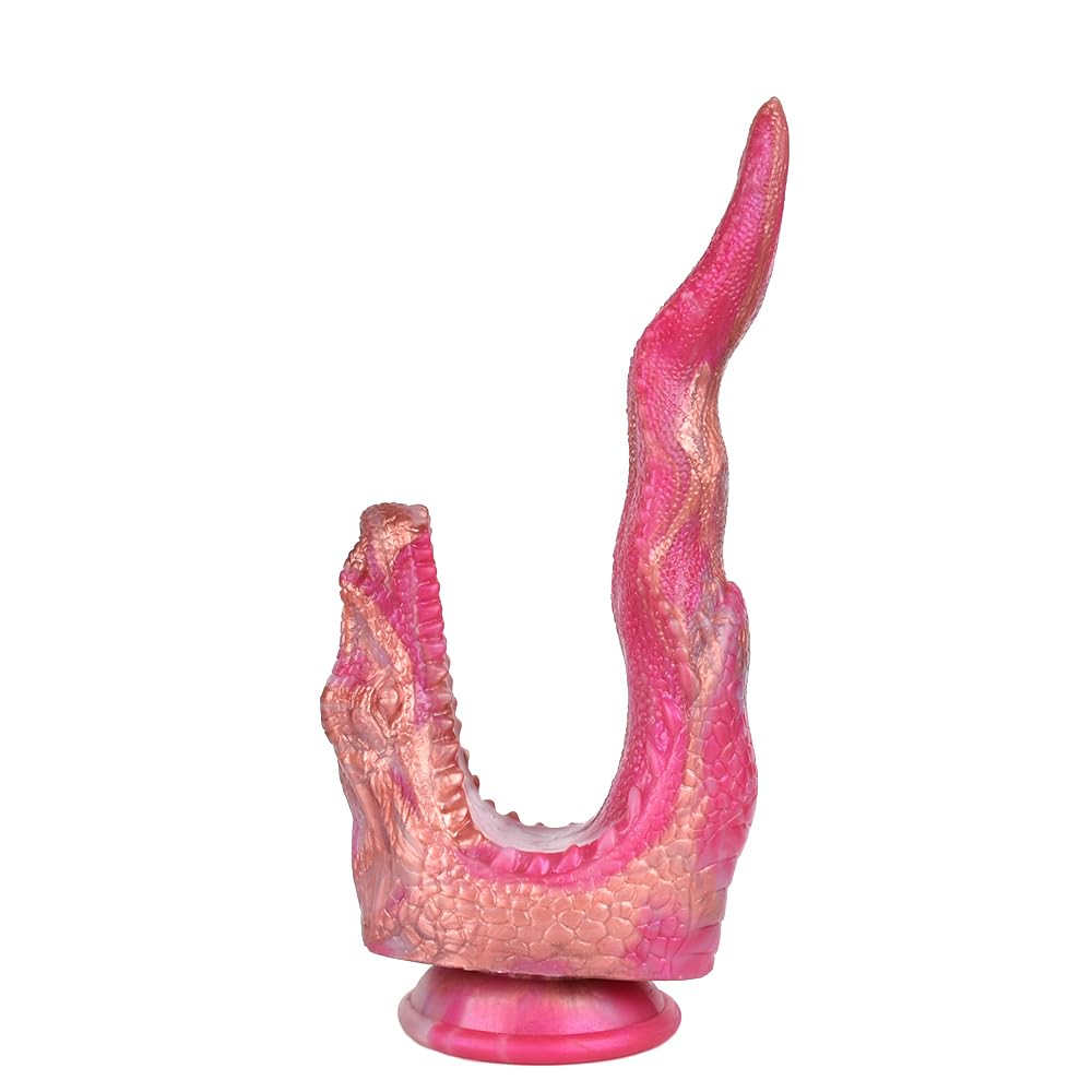 BeHorny Dildo Sex Toy, Liquid Silicone Fantasy Dildo with Suction Cup