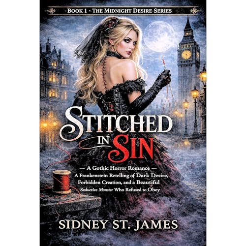 Stitched in Sin Audiobook By Sidney St. James cover art
