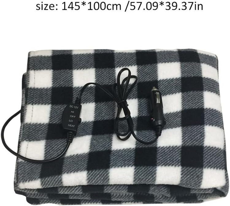 Car Heating Blanket Grid Energy Saving Warm Autumn and Winter Car Electric Blanket Safe Car Heating