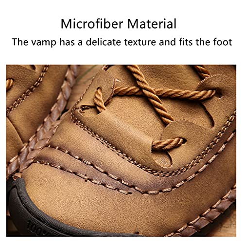 Men's Casual Loafers Brogue Male Driving Penny Shoes Oxford Gentleman Leather Moccasin Men Ankle Boots for Walking Traveling Outdoor2