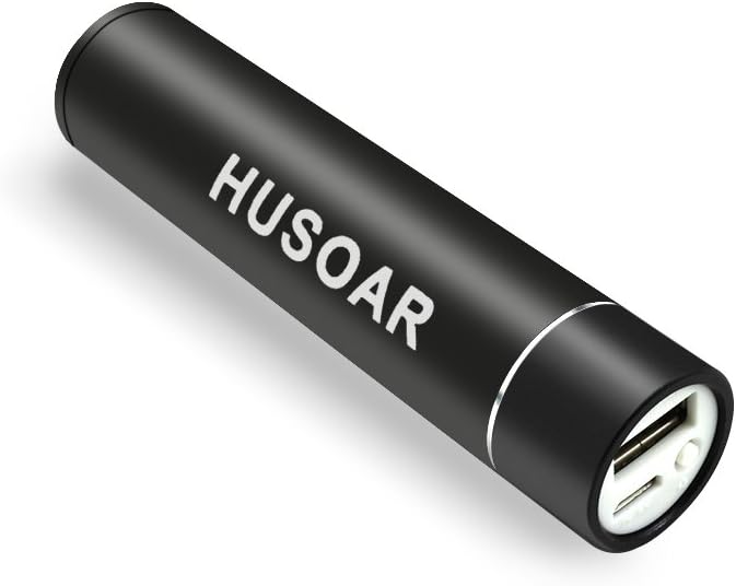 TB42Z 3200mAh Lipstick Size Power Bank High-density Li-polymer Portable Charger External Battery Backup For iPad iPhone 6S 6 Plus Samsung Huawei and More-Black