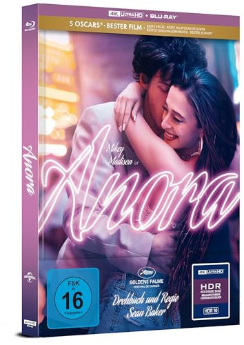 Anora (Cover B) – 4K Mediabook (UHD + Blu-ray Disc)