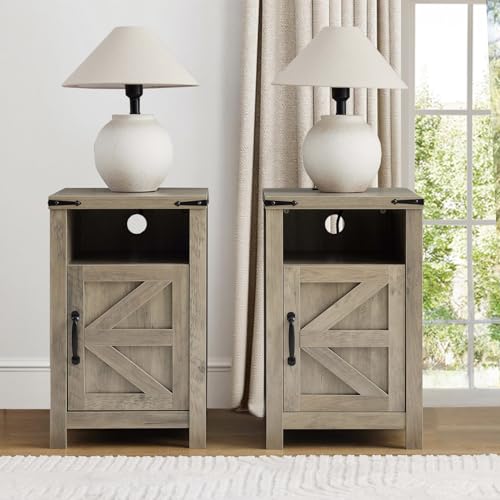 Hanamako Nightstand Set of 2