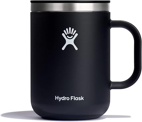 Hydro Flask Taza reutilizable de acero inoxidable, aislada al vacío, sin BPA, no tóxica