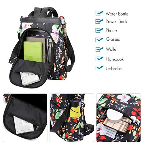 FANDARE Vrouwen Rugzak Anti-Diefstal Handtas Meisjes School Schoudertas Casual Dagrugzakken Lichtgewicht Rugzak voor Outdoor Reizen School Campus Winkelen Waterdicht Nylon - Image 5