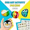 JOYEZA Rock Painting Kit Deluxe, Arts and Crafts for Girls Boys Age 6+, 12 Rocks Tween Gift Art Set, Waterproof Paints, Craft Kits Art Supplies, Kids Crafts Ages 6-8, Kids Activities 6 7 8 9 10 #5