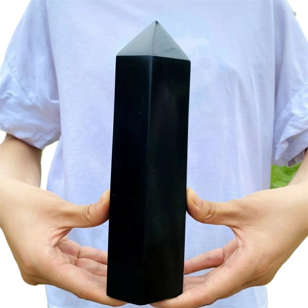 BJXKHFPIV Decorative Ornaments Obelisk Obelisk Quartz Wand Crystal Column (Size : 2000g)