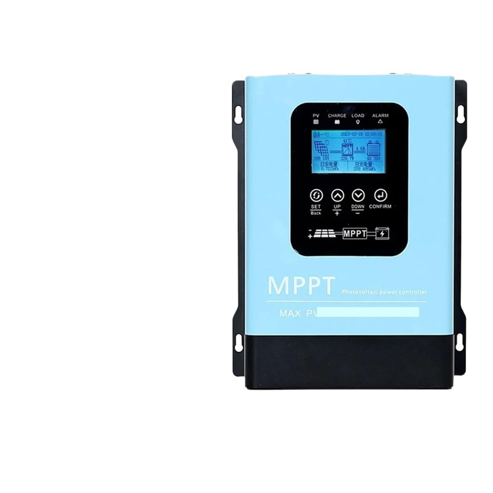 Contrôleur de charge solaire MPPT 60A pour stabiliser la tension de batterie 12V-96V