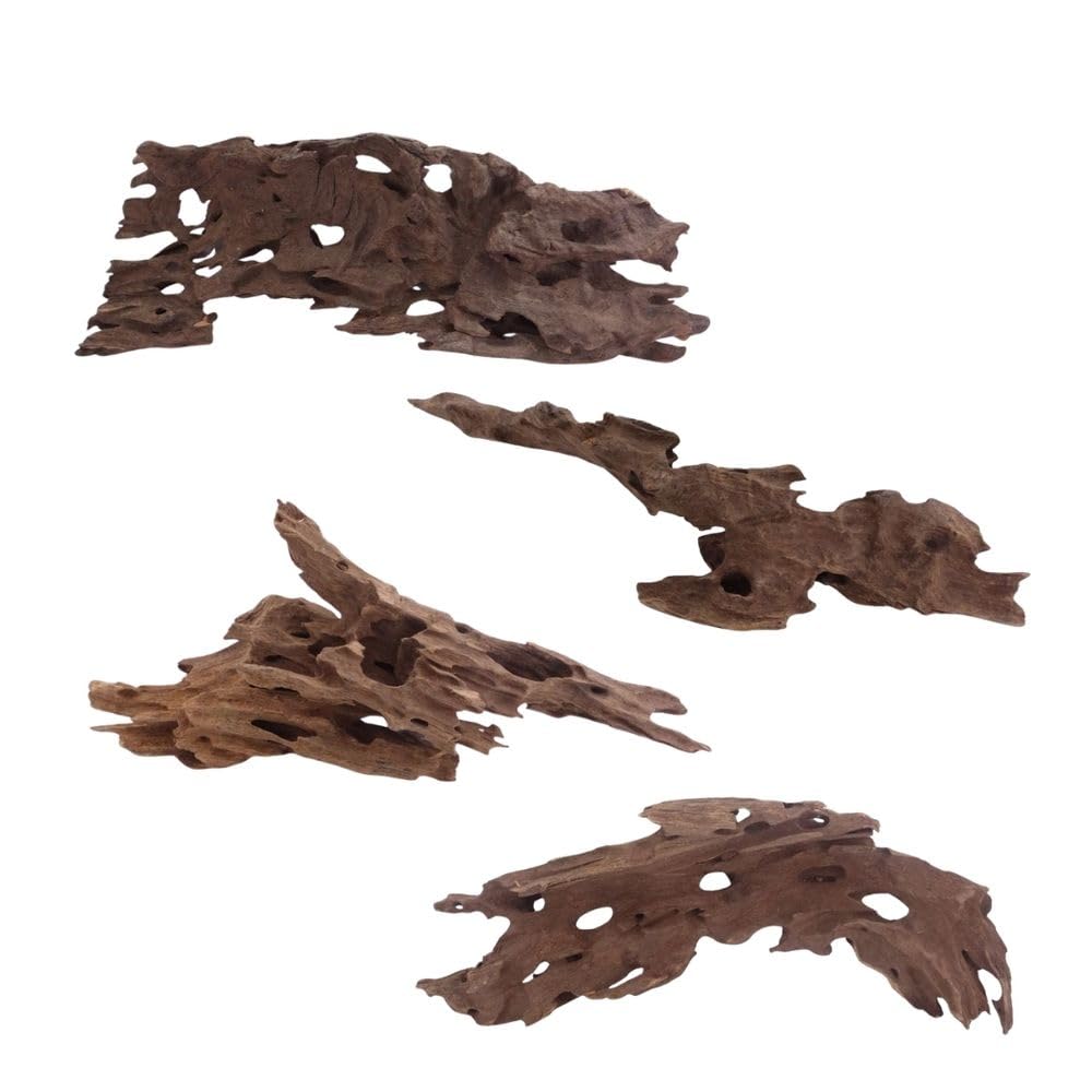AquaOne Honey Comb Wurzel L Aquarium Wurzel Mangrove Holz Deko Aquascaping Dekoration Landschaft Moos Natur Echtholz