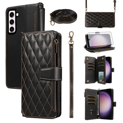 Coque Samsung S23 5G pour protéger l'écran et ranger vos cartes bleues