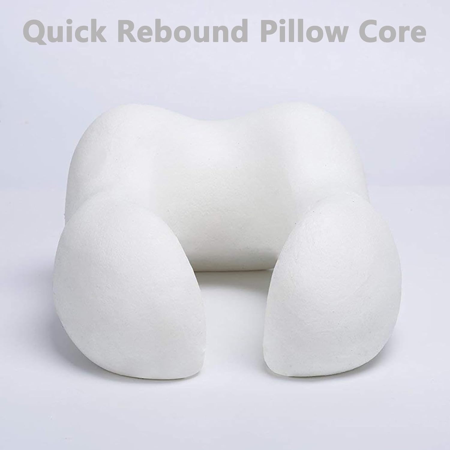 Reisekissen Nackenkissen Memory Foam Reisekissen Baumwolle Reise Nackenkissen Mit Aufbewahrungstasche Für Flugzeuge Nackenhörnchen(Blue)