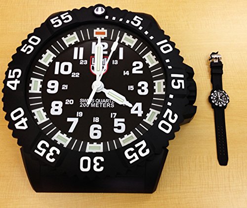 ルミノックス　ウォールクロック　壁掛け Amazon.co.jp: LUNINOX ルミノックス BIG40 Wall Clock ウォール