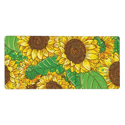Tapis de souris grand format fini les glissements avec le caoutchouc