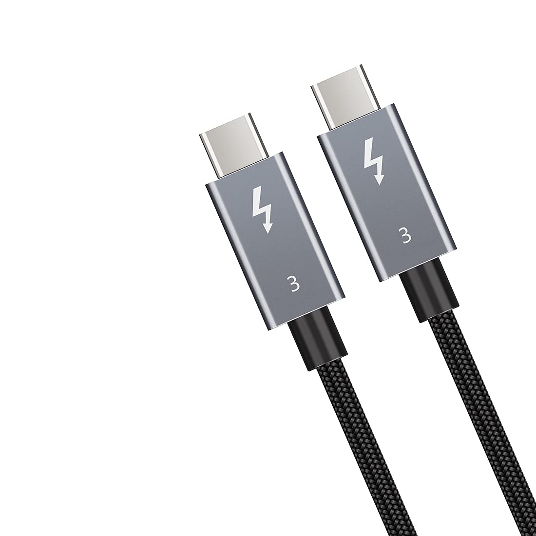 Cavo Thunderbolt 3 da 1m, Cavo Thunderbolt 3 USB-C -4K 60Hz- 40 Gbps, Cavo Dati da USB-C a USB-C, Power Delivery 100W/5A- 1 metro, Garanzia 2 anni, Colore Nero (TBLT3MM1MA
