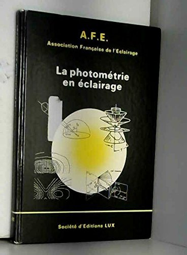 livre La photometrie en eclairage