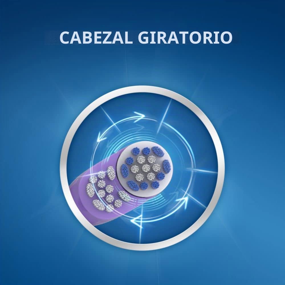 Oral-B - Cepillo de dientes eléctrico de Frozen de Disney para niños y niñas de 3 años en adelante, cepillo suave (los personajes pueden variar)