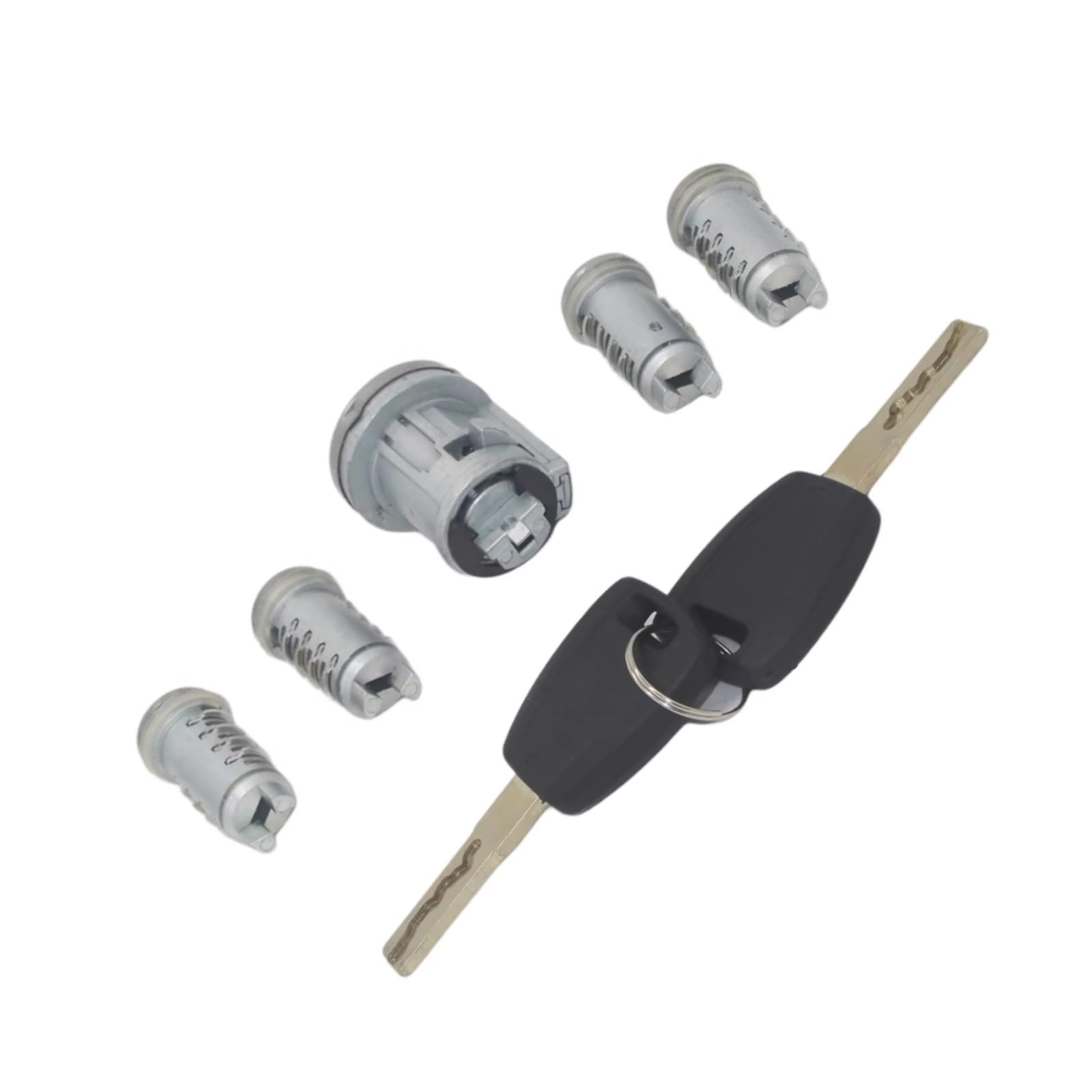 Núcleo Cerradura Arranque Compatible Con Fiat Para Doblo 119 2001-2020 Llave De Cuchilla Interruptor Encendido Puerta Cerradura Maletero Cilindro Barril SIP22 AL162