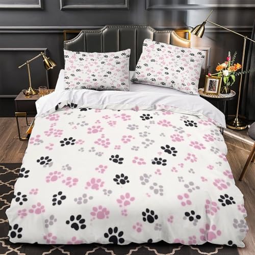 Housse de couette pingouin en microfibre douce et résistante pour grand lit - 2