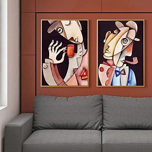 Unique mur art photos Picasso peinture sur toile premium décoration haut de gamme