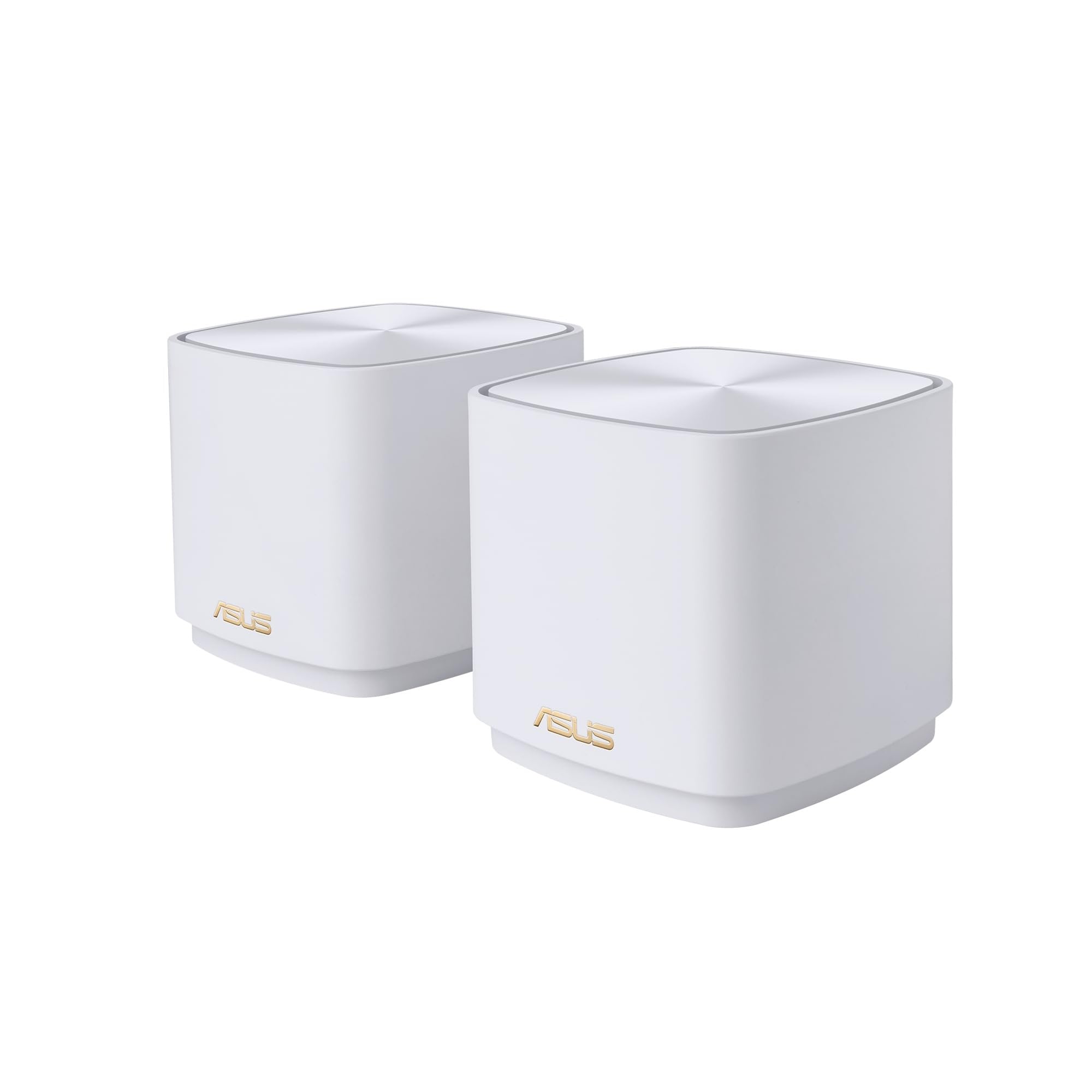 alt text: asus zenwifi xd5 mesh sistema 2 pezzi bianco