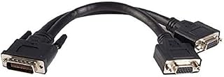 StarTech 8-inch LFH/DMS 59 Male to Dual Female VGA Video Cable DMSVGAVGA1