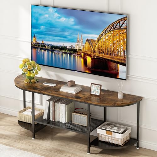 La mejor selección de Mesa Tv de esta semana. 45 Kzings Mueble para TV Moderno, Mesa para TV Grande de hasta 65 Pulgadas, Centro de Entretenimiento Retro Decoración, Soporte Estante de Telvision Minimalista, Mueble para Sala,...