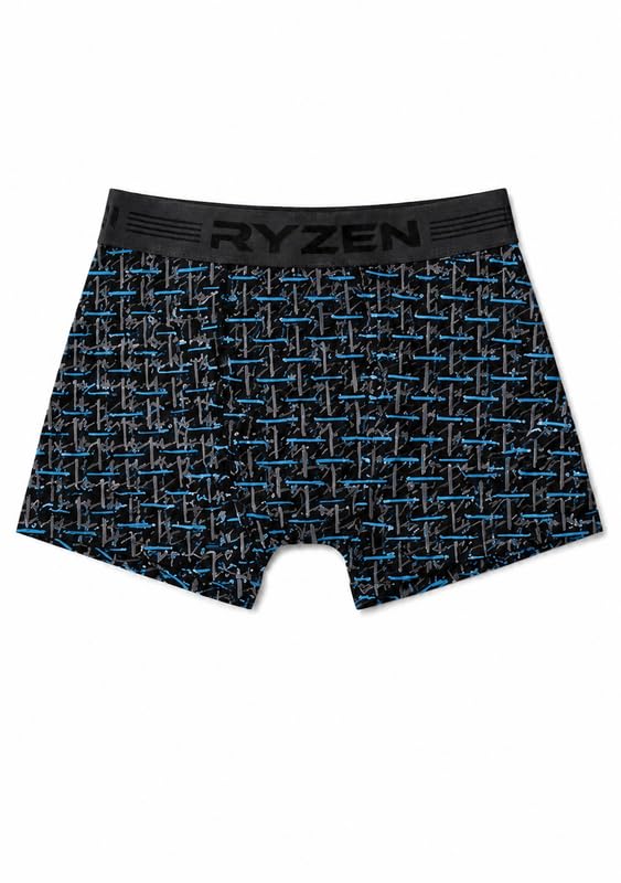 Men's Cotton Lycra Trunk | Stretchable Breathable Soft Comfort Innerwear Brief-image-28