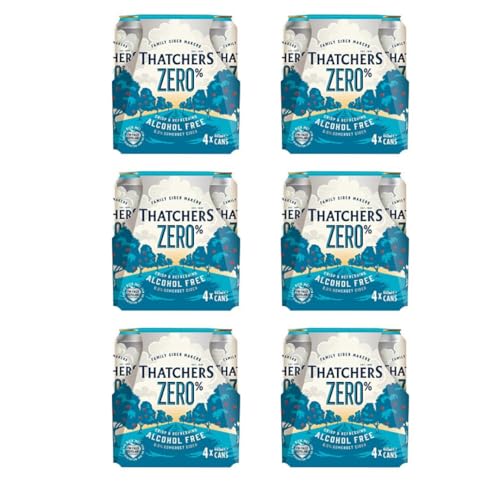 Thatchers Zero Alcohol Free 0.0% Somerset Cider Beer 440ML 24 Pack