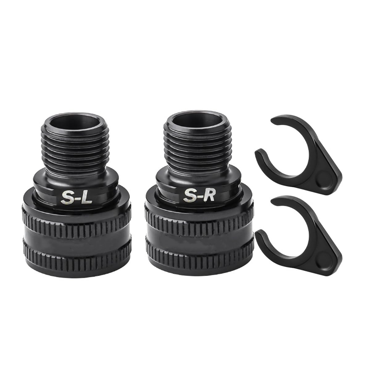 Durlo A Pair Of Bicycle Pedal Extender, Quick Release Pedal Adapter, Distance Extension with Quick Release System for Mountain Bikes, Folding Bikes
