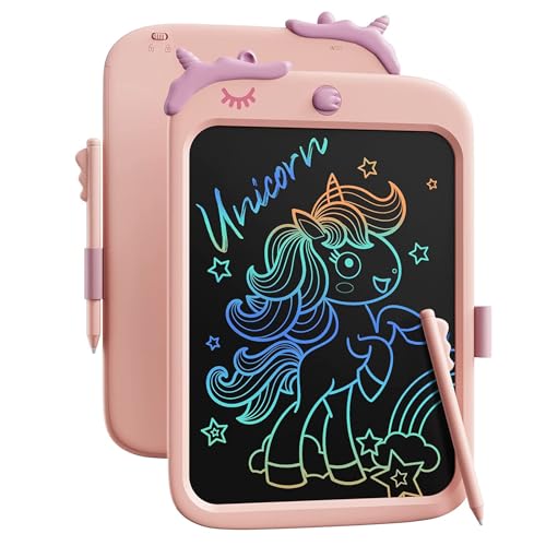proffisy 10 Inch LCD Writing Tablet for Kids, Unicorn Toys Gifts for Toddler Girl, Drawing, Playing, Handwriting, Educational and Travel Toys, Birthday Gift for 3 4 5 6 7 8 9 Year Old Girls(Pink) proffisy 10 Inch LCD Writing Tablet for Kids, Unicorn Toys Gifts for Toddler Girl, Drawing, Playing, Handwriting, Educational and Travel Toys, Birthday Gift for 3 4 5 6 7 8 9 Year Old Girls(Pink)