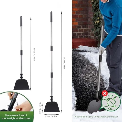 Pala de piso multifuncional resistente EMUKOEP de acero para trabajos duros 6