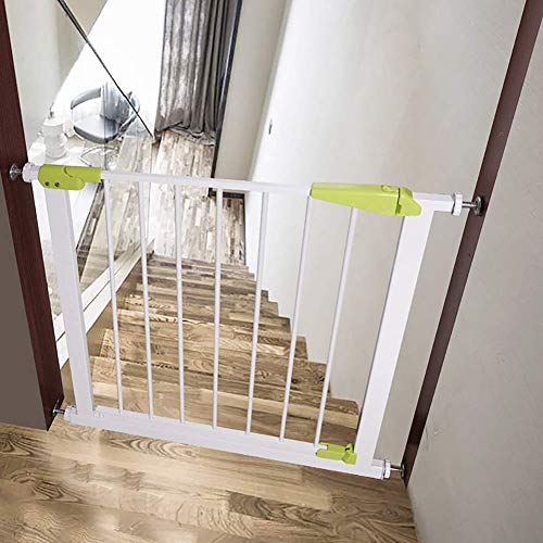 Barrière de sécurité chien et bébé extra large pour bloquer l'accès escalier