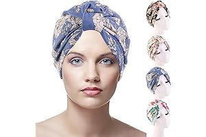 Satin-Lined Silk Hair Turban for Nightly Hair Care